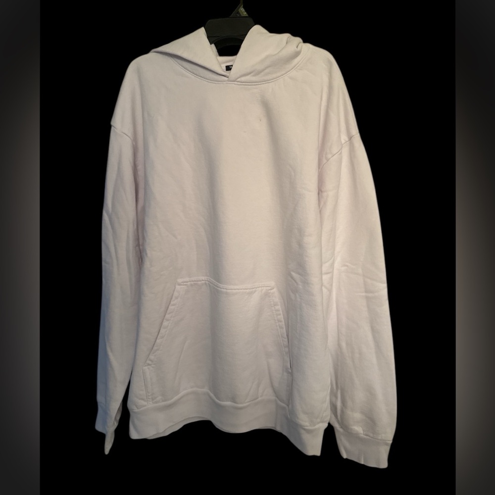 WHITE TALENTLESS HOODIE SIZE 2XL